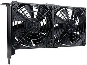 GDSTIME Graphic Card Fans, Graphics Card Cooler, Video Card Cooler, PCI Slot Dual 90mm 92mm Fans, VGA Cooler