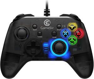 Wired PC Game Controller GameSir T4w for Windows 788110 with LED Backlight Gamepad for PC with DualVibration Turbo and Trigger Buttons
