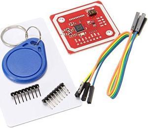 HiLetgo PN532 NFC NXP RFID Module V3 Kit Near Field Communication Reader Module Kit I2C SPI HSU with S50 White Card Key Card for Arduino Raspberry Pi DIY Smart Phone Android Phone