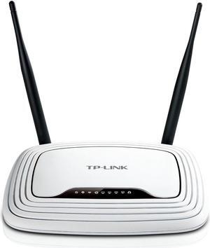TP-LINK TL-WR841N Wireless N300 Home Router, 300Mbps, IP QoS, WPS Button
