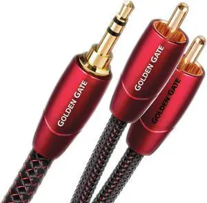 AudioQuest Golden Gate 3.5mm to Mini RCA Male Cable - 4.92 ft. (1.5m)