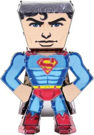 Fascinations Metal Earth Legends Superman Laser Cut Color 3D Metal Model Kit