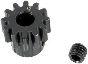 Redcat Racing K6602-12 M1.0 Pinion Gear for Shaft 12T, 5mm