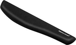 Fellowes PlushTouch Wrist Rest with FoamFusion Technology, Black (9252101)
