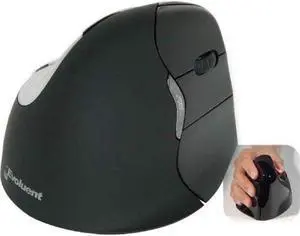 Evoluent VM4RM VerticalMouse 4 Right Hand Ergonomic Mouse with Bluetooth Connection For Mac OS (Regular Size)