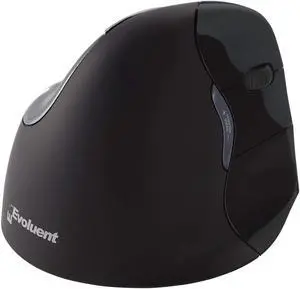 Evoluent VM4RM VerticalMouse 4 Right Hand Ergonomic Mouse with Bluetooth Connection for Mac OS (Regular Size)