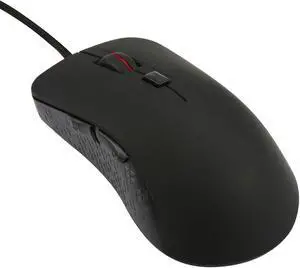 Heated Mouse Quiet Click Heated Buttons Universal Size (Solid Black)