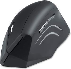 Perixx PERIMICE-608 Wireless Vertical Mouse, 6 Button, 800/1000/1600 DPI, Right Handed Design
