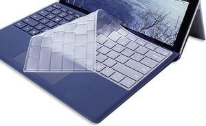 UHamn Ultra Thin Clear Keyboard Cover Skin for Microsoft Surface Pro 4 and 2017 Microsoft Surface Pro 5 and Microsoft Surface Pro 6 and Surface Pro 7 (Not Fit Surface Laptop 2017 or Surface Book)