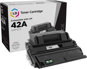 LD Compatible Toner Cartridge Replacement for HP 42A Q5942A (Black)