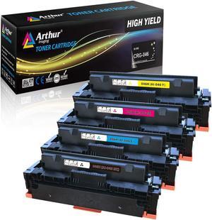 Compatible Toner Cartridge Replacement for  046 046H for Color ImageCLASS MF735Cdw LBP654Cdw MF731Cdw MF733Cdw Laser Printer (Black Cyan Magenta Yellow, 4-pk)