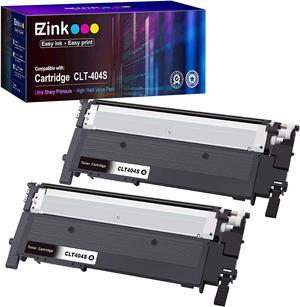 E-Z Ink (TM Compatible Toner Cartridge Replacement for Samsung 404 404S CLT-K404S to use with Xpress C430 C430W C480 C480FW Xpress SL-C430W SL-C480FW Printer Tray (Black, 2 Pack)