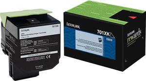 701xk Black Extra High Yield Return Program Toner Cartridge (70C1XK0)