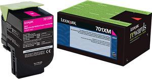 70C1XM0 Extra High-Yield Toner, 4000 Page-Yield, Magenta