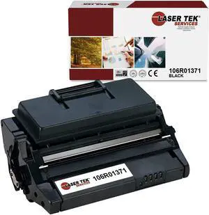 Laser Tek Services Compatible Toner Cartridge Replacement for Xerox 3600 106R01371 Works with Xerox Phaser 3600 Printers (Black, 1 Pack) - 14,000 Pages