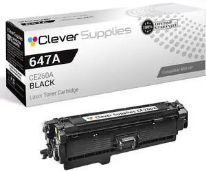 Ennovor CS Compatible Toner Cartridge Replacement for HP CP4525 CE260A Black HP 647A Color CP4000 CP4500 CP4525 CP4525dn Enterprise CP4025