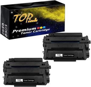 TopInk CE527A Toner Cartridge Replacement  Laserjet P3015n Printer-2 Pack