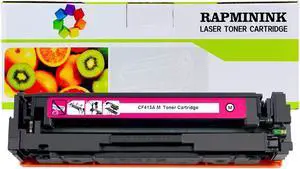 RapmininK Compatible Replacement for 410A CF413A Toner Cartridge for use with Color Pro MFP M477fdw M477fdn M477fnw; Color Pro M452dn M452nw M452dw Series Printer - 1 Pack Magenta