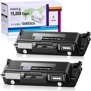 WorkCentre 3335 Toner, BAISINE 2-Pack Compatible 106R03624 Toner Cartridges Replacement for Xerox WorkCentre 3335, WorkCentre 3345, Phaser 3330 Toner  Extra High Yield 15,000 Pages