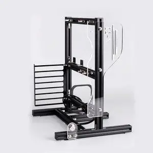 PC Test Bench ATX Test Bench Open Frame Computer Case ITX ATX MATX Open Air Case Water Cooling Fan Chassic Motherboard Test Bench (Black)