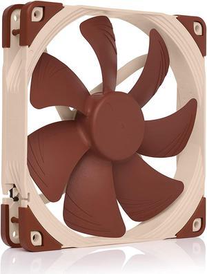 Noctua NF-A14 PWM, Premium Quiet Fan, 4-Pin (140mm, Brown)