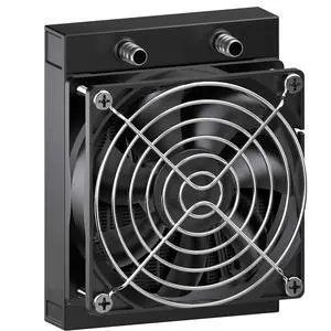 Clyxgs Water Cooling Radiator,12 Pipe Aluminum Heat Exchanger Radiator with Fan for PC CPU Computer Water Cool System DC12V 120mm Black Clyxgs Water Cooling Radiator,12 Pipe Aluminum Heat Exchanger Radiator with Fan for PC CPU Computer Water Cool System DC12V 120mm Black