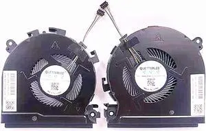 QUETTERLEE Replacement New Laptop CPU GPU Cooling Fan for HP Spectre X360 15-CH 15-CH000 15-CH008CA 15-CH011DX 15-CH075NR CH032NG CH034NG Series L17605-001 L17606-001 NS75C00-17J22 NS75C00-17J21 Fan
