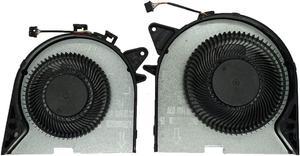 ZHAWULEEFB Replacement New CPU+GPU Cooling Fan for Lenovo Legion Y540P Y545 Y7000P-2019 FKTY FKU0 DFS501105PR0T-FKU0 DFS2001052Q0T-FKTY DC 5V 0.5A Fan