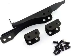 Maxmoral 1-Pack Dual Fan Mount Rack PCI Slot Bracket for Video Card DIY Support 9cm/12cm Fan Computer Radiator Holder