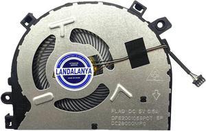 Landalanya Replacement New Laptop CPU Cooling Fan for Lenovo IdeaPad S340-14IIL S340-14API 81N7 81NB 14-inch Series DFS2001059P0T FLAD DC28000N1F0 DC5V 0.5A Fan