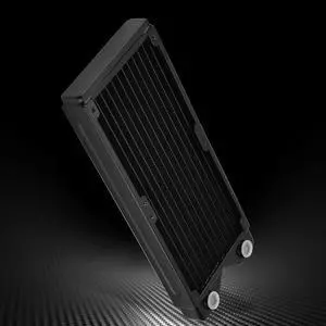 Computer Water Cooling Radiator Efficient Copper Heat Sink for PC Water Cooling System, Professional Radiating Stripe Design, G1/4 Thread, for Computer Accessory (240) Computer Water Cooling Radiator Efficient Copper Heat Sink for PC Water Cooling System, Professional Radiating Stripe Design, G1/4 Thread, for Computer Accessory (240)