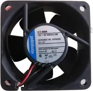 Original New ebm-papst 612NHHR Fan 60X60X25mm DC12V 2.9W High Air Volume Cooling Fans