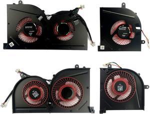 Todiys CPU + GPU Cooling Fan for MSI GS63 GS63VR 6RF 6RF-001US 7RF 7RF-212UK GS73 GS73VR 6RF 6RF-005CA 7RF 7RE-004CN 7RG 7RG-026RU 7RG-039NL MS-16K2 MS-17B MS-17B1 BS5005HS-U2F1 BS5005HS-U2L1
