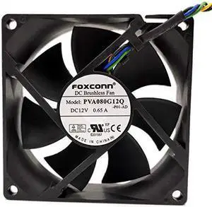 PVA080G12Q 12V 80mm Fan 8025 12V 0.65A 4-pin PWM Gale Volume Fan