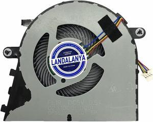 Landalanya Replacement New CPU Cooling Fan for Lenovo Ideapad V330-15IKB V330-15ISK V330-15IGM V330-15IKBR V130-15IGM V130-15IKB V130-15ISK V130-15IKBR E53-80 Series Fan DFS531005PL0T FL1R DC5V 0.5A