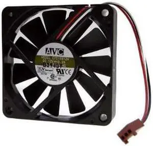 FAN, AVC C7015B12M DC12V 0.2A BALL BEARING, 3-WIRE, 70x15mm