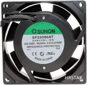 Original SUNON SF23080AT.2082HBL GN 220V 8025mm Ball Bearing Axial Cooling Fan