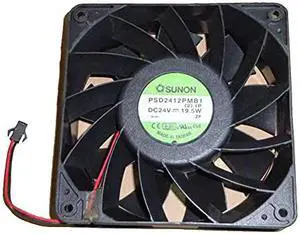 SUNON 12038 PSD2412PMB1 DC24V 19.5W 120x120x38mm Drive Cooling Fan 2-Line