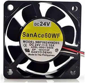9WF0624H4D03 San Ace 60WF 24V 60mm Fan, 24V 0.15A 3-pin Cooling Fan
