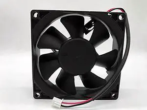 F128025SH 12V Fan for EVERFLOW F128025SH 12V 0.19A 8025 Cooling Fan