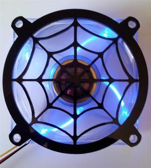 Custom Acrylic Spider Web Computer Fan Grill 200mm