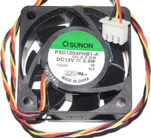 SUNON 4015 PSD1204PHB1-A 12V 2.9W 3Wire Cooling Fan