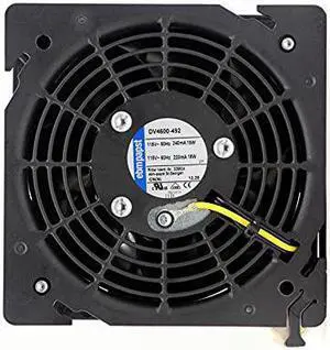 DV4600-492 115V 240/220mA 19/18W Cabinet Fan