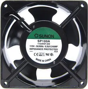 for Sunon SP100A-1123XST.GN 115 Volt AC 120x120x38mm AC Fan Ball 117 CFM 50dB