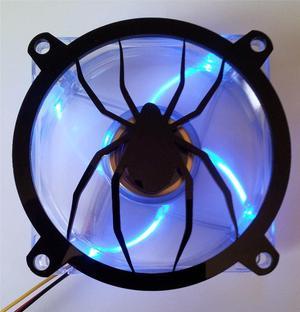 Custom Acrylic Spider Computer Fan Grill 200mm