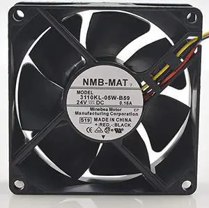 3110KL-05W-B59 24V 0.15A 8 3-Wire 8025 Frequency Converter Fan