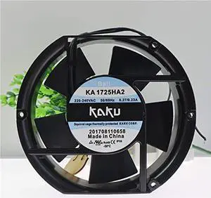 for 220V 172mm KAKU KA1725HA2 Fan - 0.27/0.23A 17251 2-Wire Cooling Fan