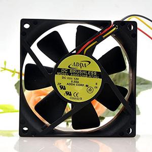 AD0812XB-A73GL ADDA 8025 12V 0.55A 3-Wire Gale Volume Chassis Fan