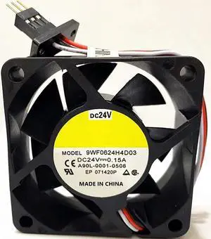 9WF0624H4D03 A90L-0001-0508 24V 0.15A Fanuc 3-pin Cooling Fan