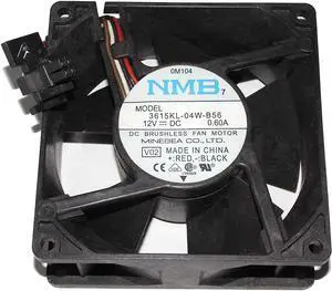 NMB 92mm 3615KL-04W-B56 12V 0.6A 4Wire For DELL PE2600 0M104 Case Fan